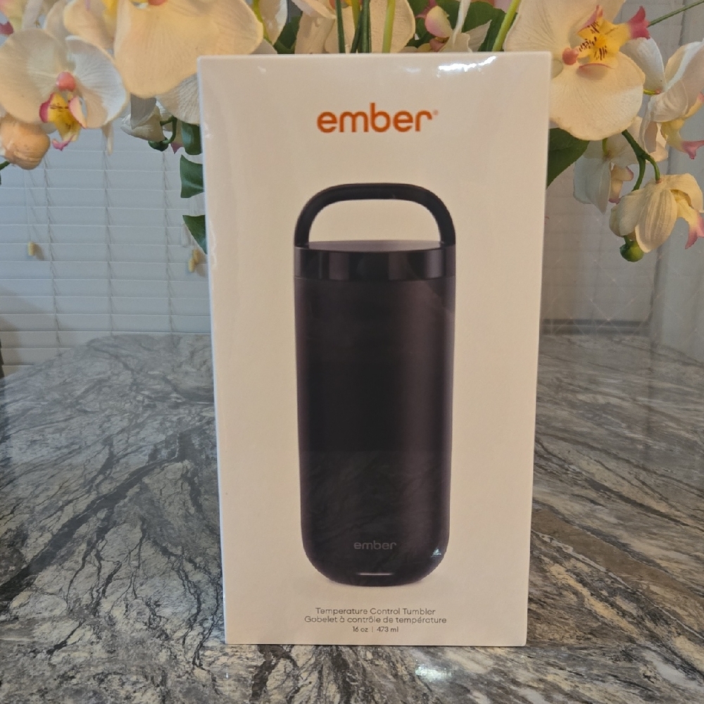 Ember Black Temperature Control Tumbler